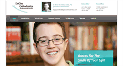 Desktop Screenshot of degiseorthodontics.com